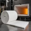Colcha de fibra cerámica 1050 °C para aislamiento térmico de hornos industriales