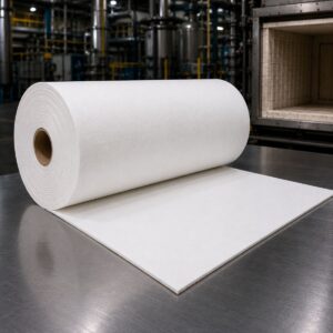 Papel de fibra cerámica 1260 °C para juntas y aislamiento térmico de alta temperatura